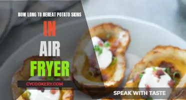 Reheating Potato Skins: Air Fryer Time and Tips