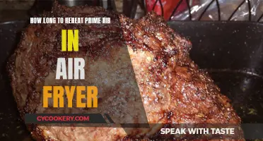 Reheating Prime Rib: Air Fryer Time and Tips