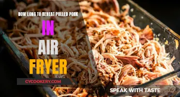 Air Fryer Pulled Pork: Reheating Time