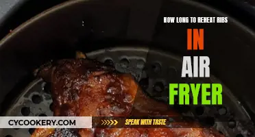 Air Fryer Ribs: Reheating Time and Tips