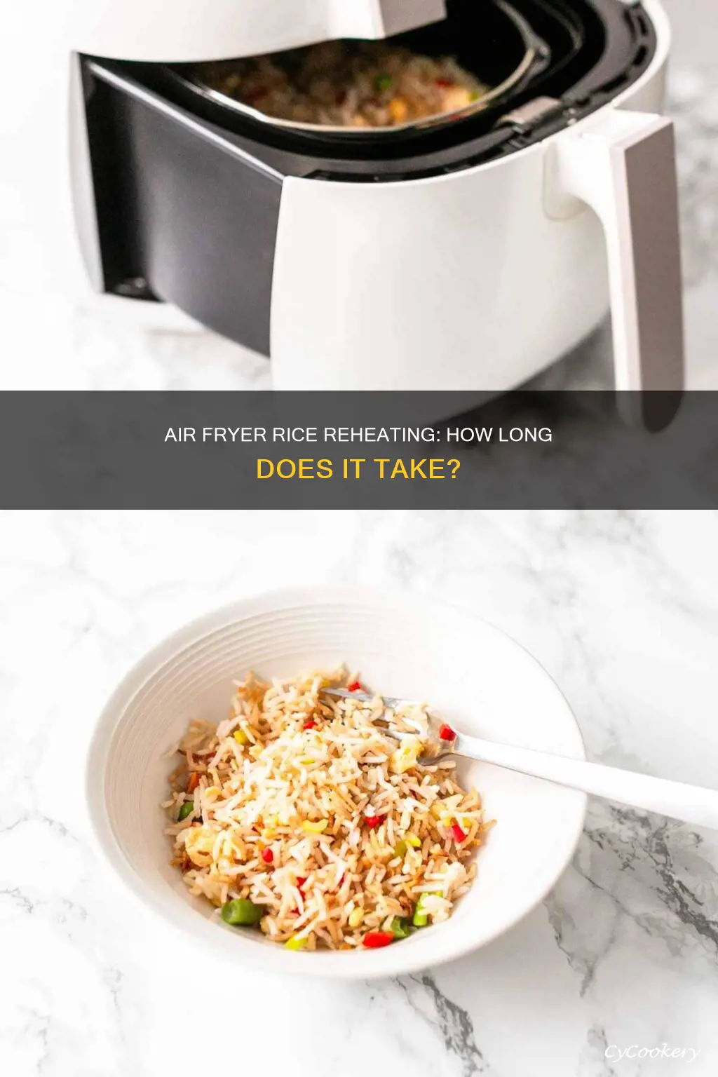 how long to reheat rice in air fryer