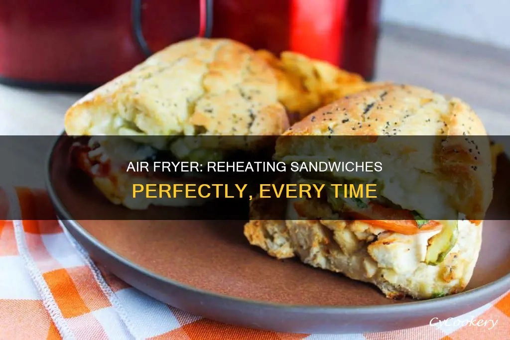 how long to reheat sandwich in air fryer