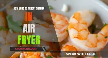 Air Fryer Shrimp: Reheating Time and Tips