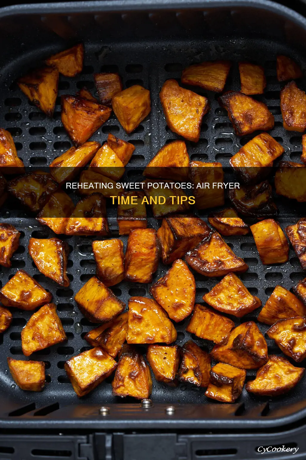 how long to reheat sweet potato in air fryer