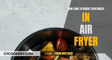 Reheating Vegetables: Air Fryer Time and Temperature Guide