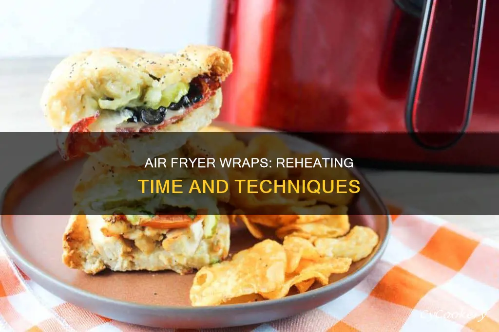 how long to reheat wrap in air fryer