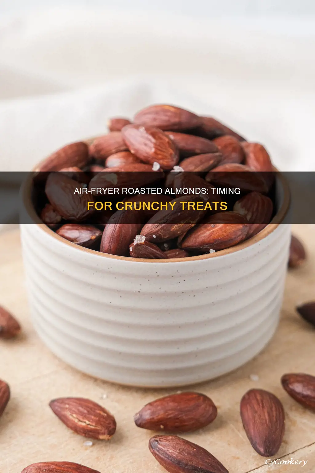 how long to roast almonds in air fryer