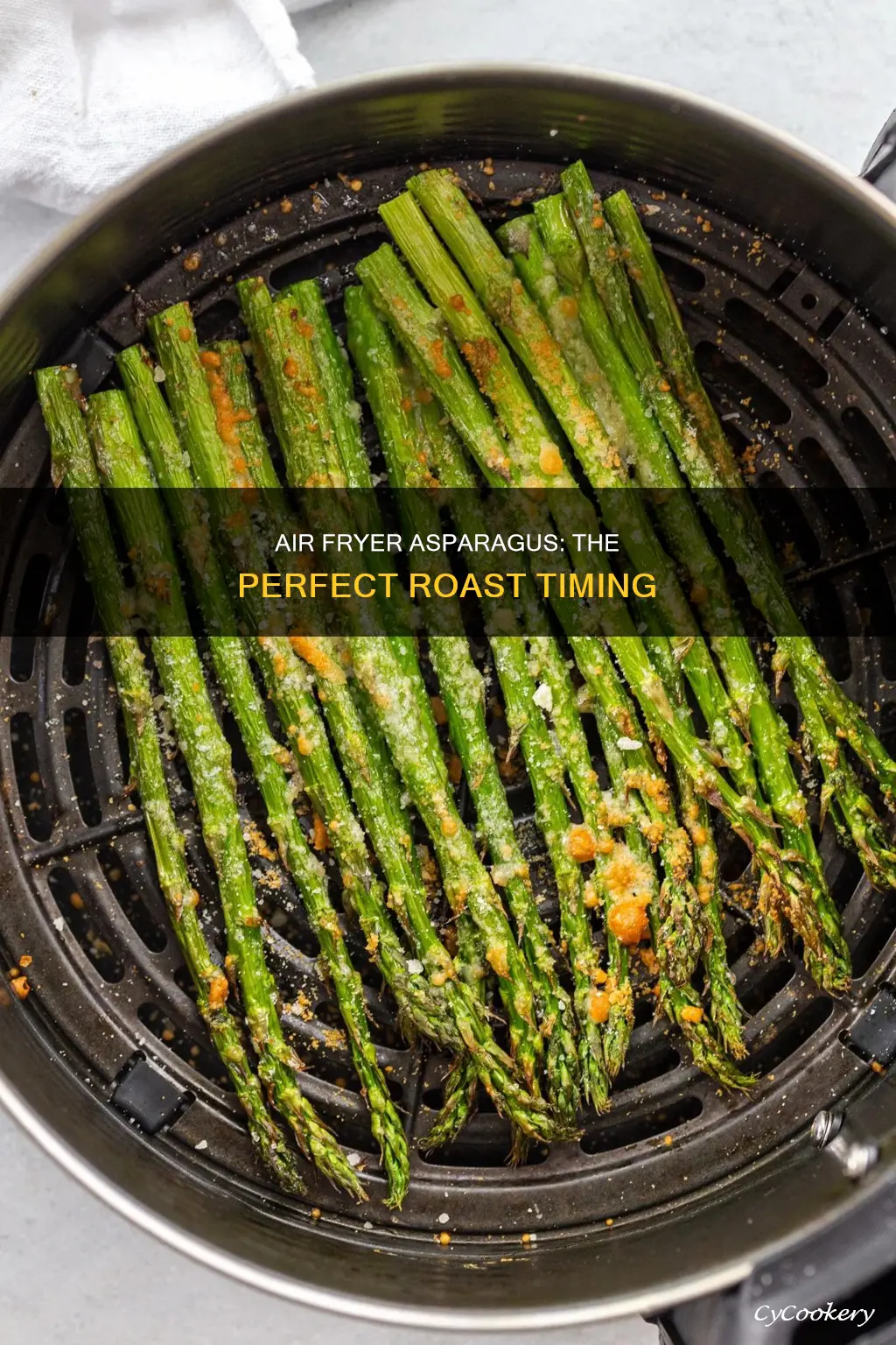 how long to roast asparagus in air fryer