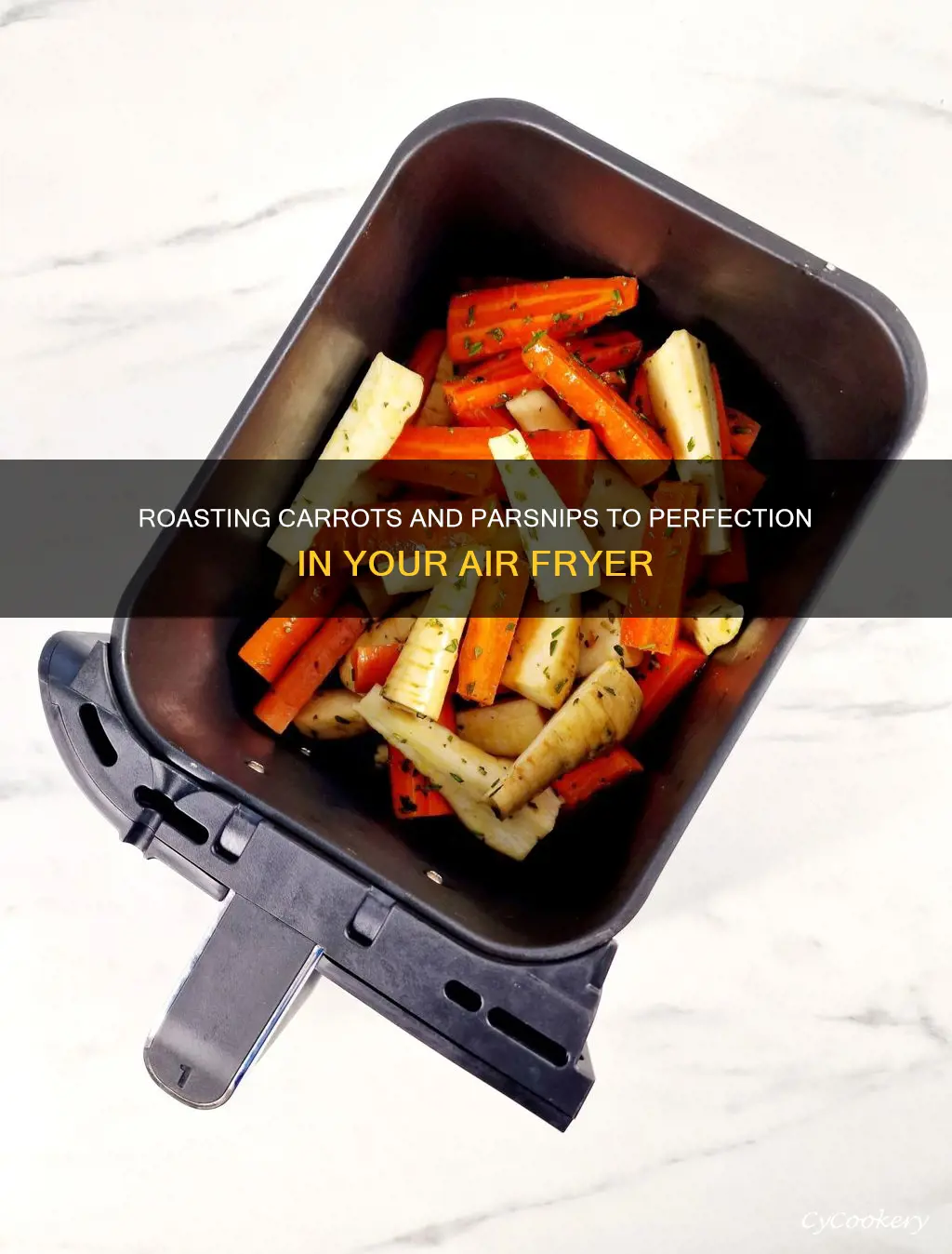 how long to roast carrots and parsnips in air fryer