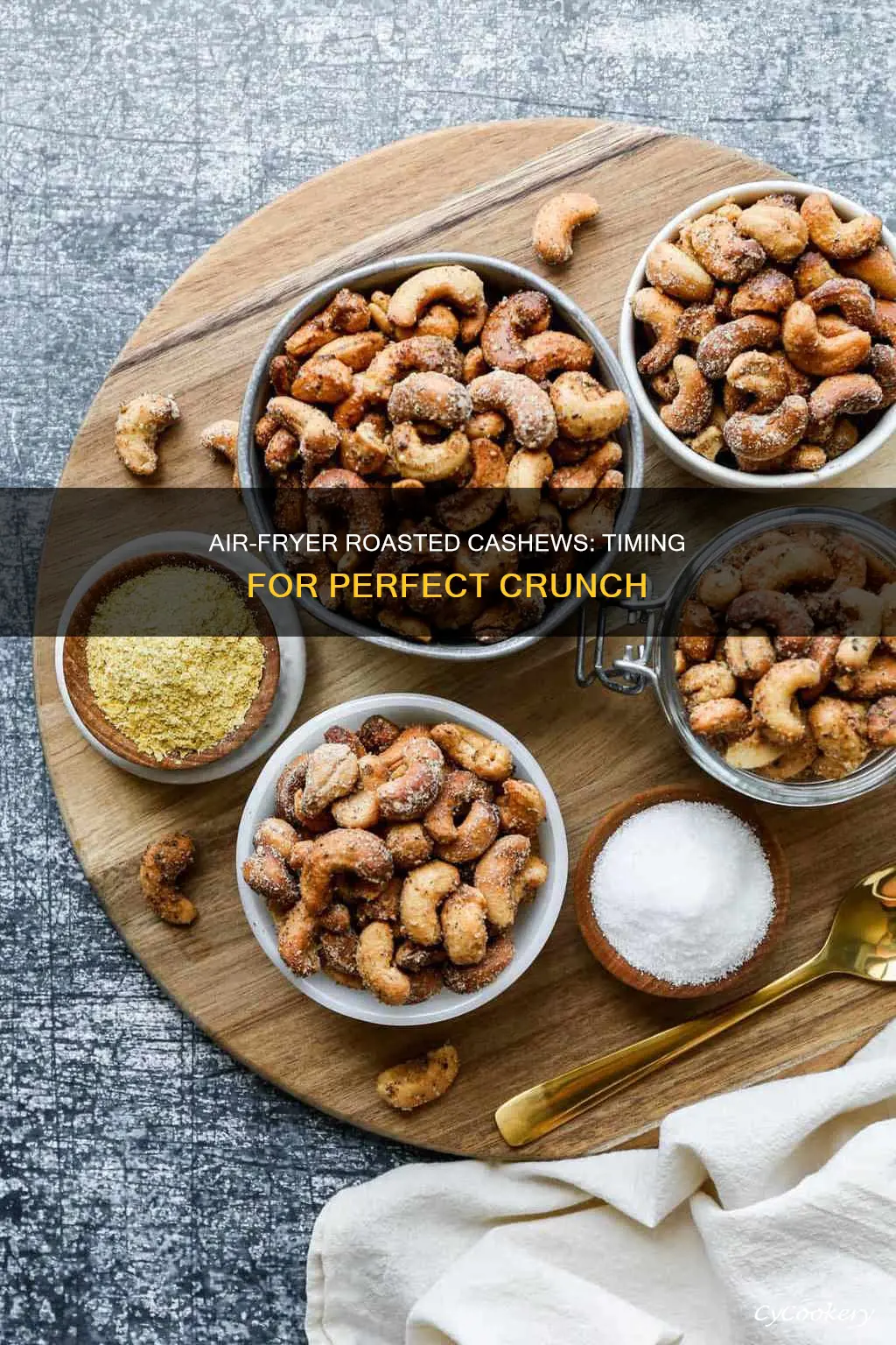 how long to roast cashews in air fryer