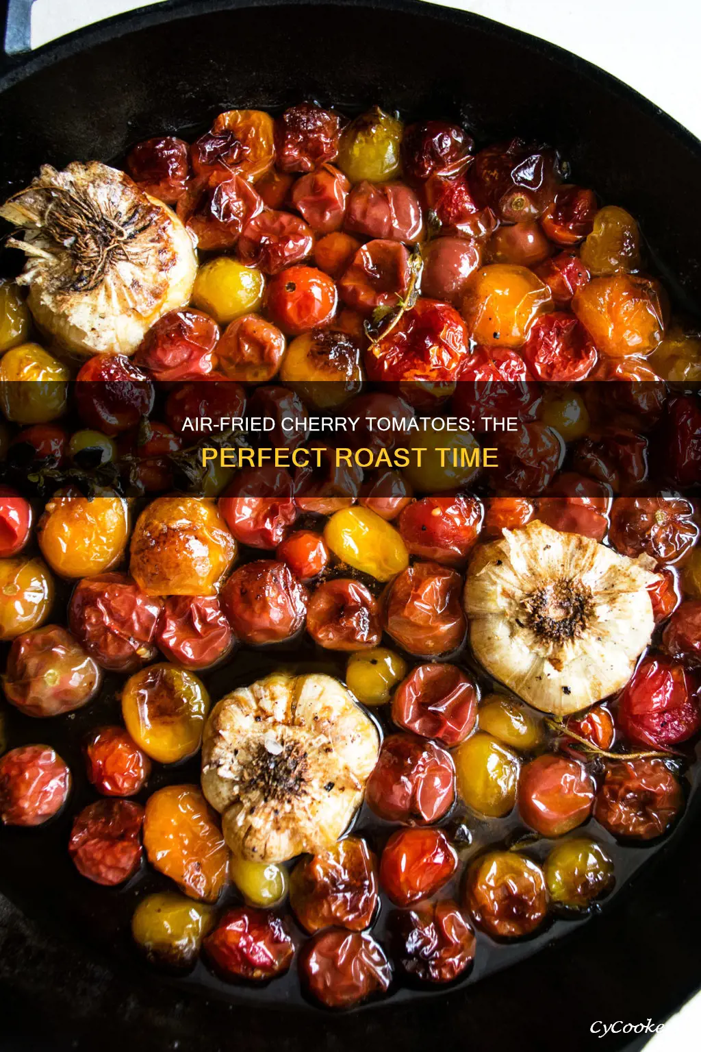 how long to roast cherry tomatoes in air fryer