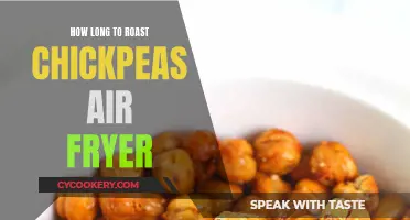 Air Fryer Roasted Chickpeas: How Long Does It Take?