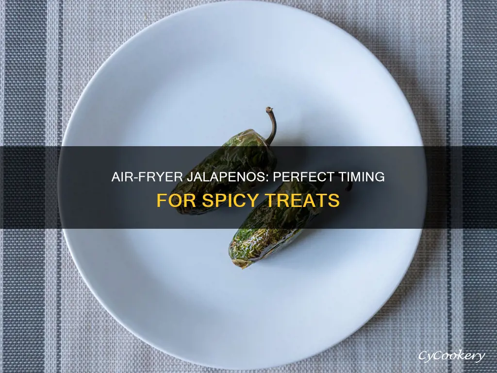 how long to roast jalapenos in air fryer