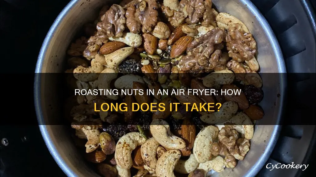 how long to roast nuts in air fryer