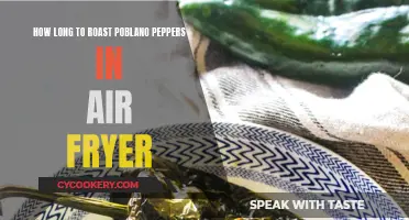 Roasting Poblano Peppers in an Air Fryer: Quick and Easy!