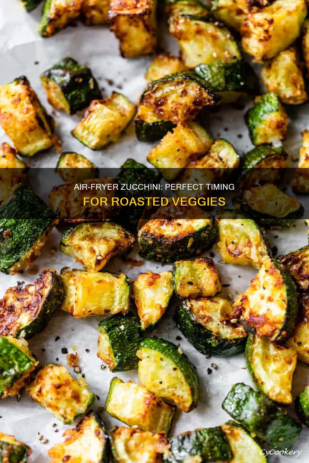 how long to roast zucchini in air fryer