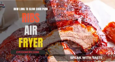 Slow-Cooked Pork Ribs: Air Fryer Secrets Revealed