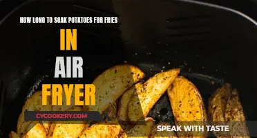 Perfect Air-Fryer Fries: Soak Potatoes for Crispy Results