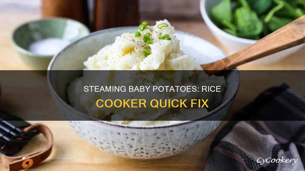 how long to steam baby potatoes in rice cooker