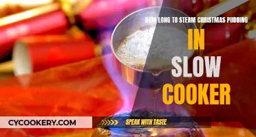 Steaming Christmas Pudding: Slow Cooker Method Explained