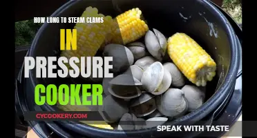 Steaming Clams: Pressure Cooker Timing and Techniques