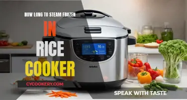 Steaming Frozen Rice: How Long in a Rice Cooker?