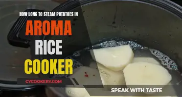 Steaming Potatoes: Aroma Rice Cooker Time and Tips