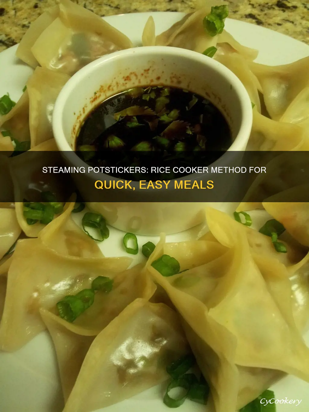 how long to steam potstickers in rice cooker