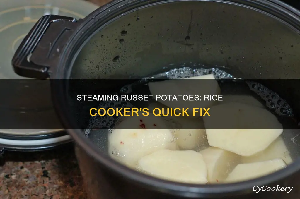 how long to steam russet potatoes with rice cooker