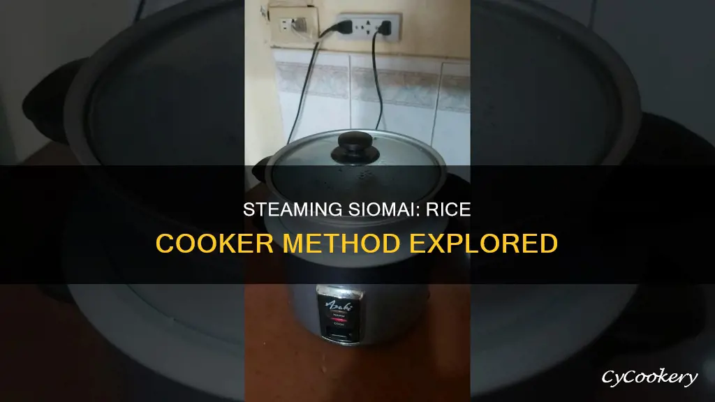 how long to steam siomai in rice cooker