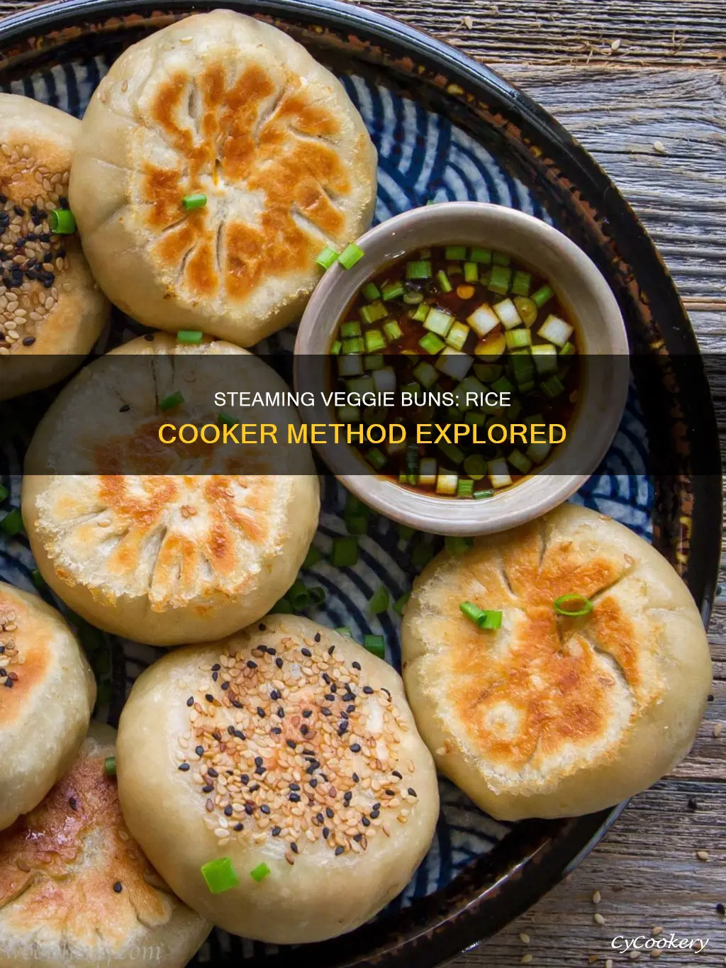 how long to steam veggie buns in a rice cooker