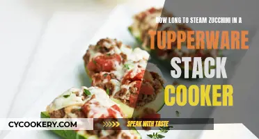 Steaming Zucchini: Tupperware Stack Cooker Time and Tips