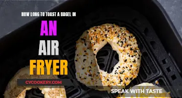 Perfectly Toasted Bagels: Air Fryer Timing Secrets