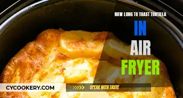 Air Fryer Tortilla Toasting: Timing for Perfect Crispness