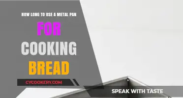 Perfect Bread Baking: Ideal Duration for Using Metal Pans