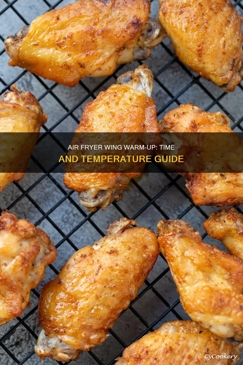 how long to warm up wings in air fryer