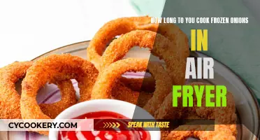 Air Frying Frozen Onions: How Long Does It Take?