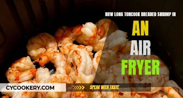 Air-Fryer Breaded Shrimp: Cooking Time and Tips