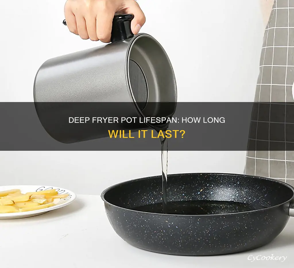 how long will a deep fryer pot last