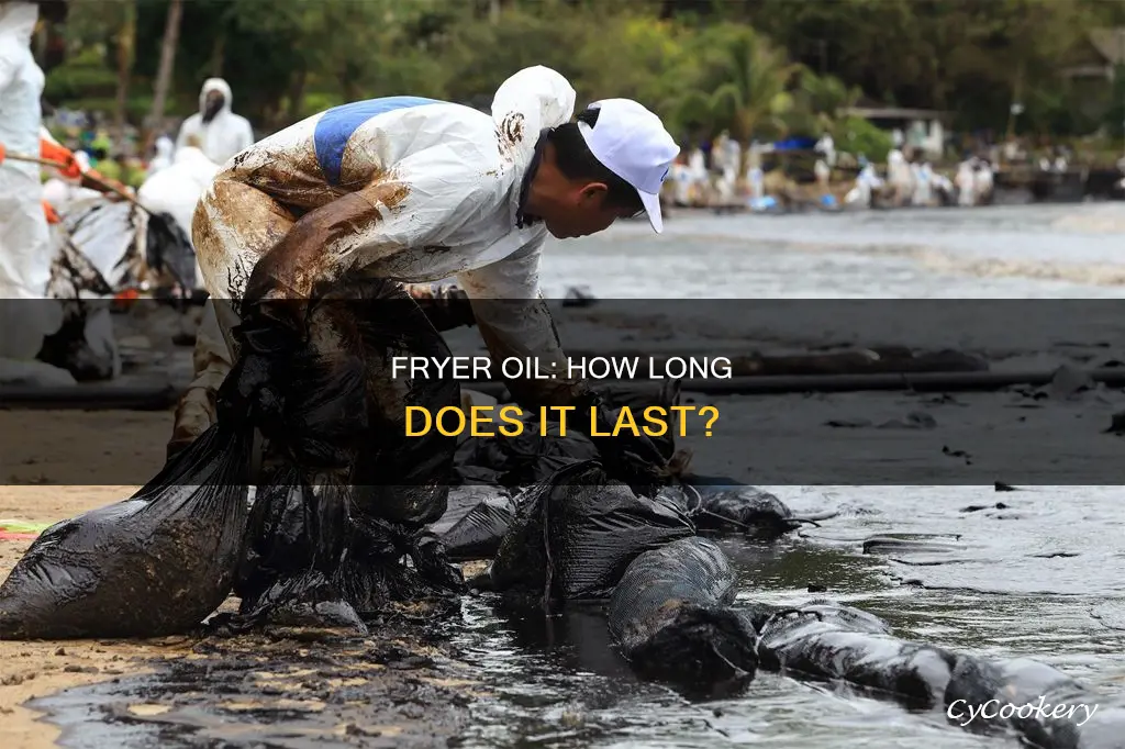 how long will fryer oil last