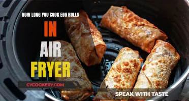 Air-Fryer Egg Rolls: Cooking Time Perfection