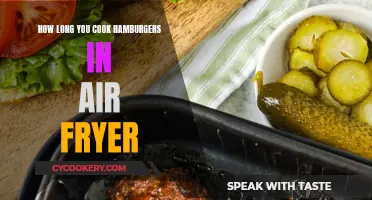 Mastering the Air Fryer: Perfectly Cooked Hamburgers in Minutes