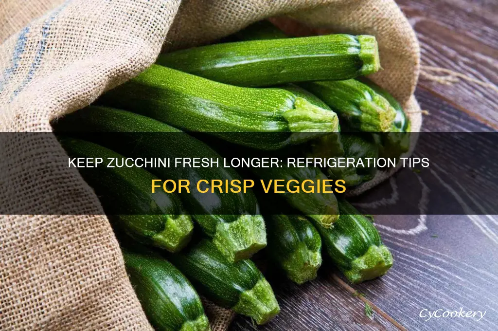 how looking dudes zucchini stay fresh iiib the refrigerator