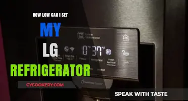 Optimal Temperature Settings for Your LG Refrigerator: How Low to Go?