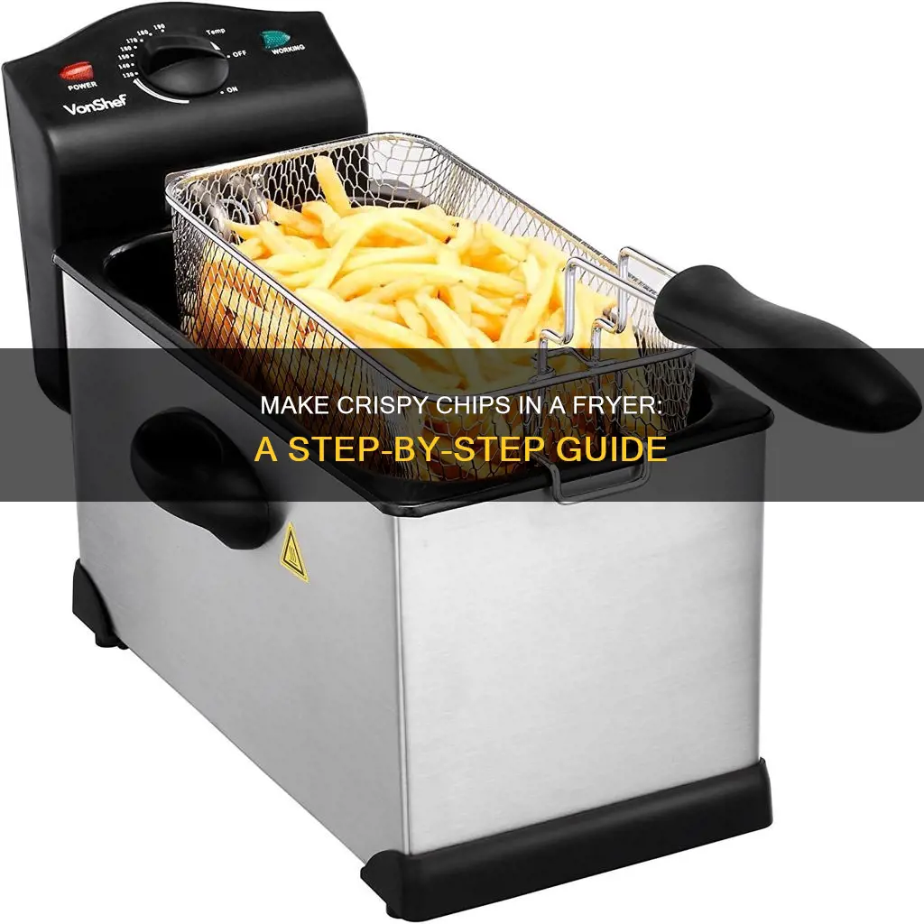 how make chips in fryer