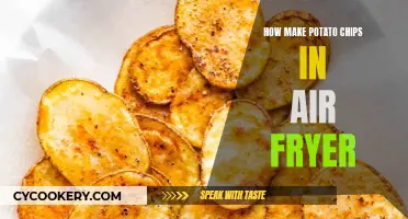 Air-Fryer Potato Chips: Quick, Easy, and Crunchy!