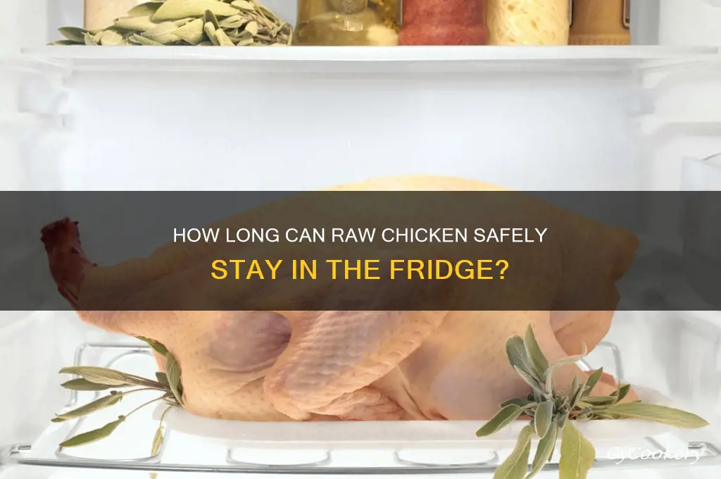 how mamy days can raw chicken be in the refrigerator