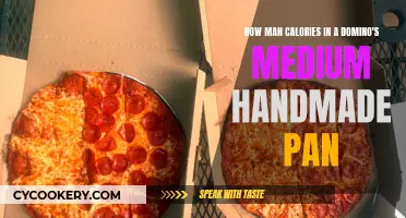 Domino's Medium Handmade Pan: Calorie Breakdown