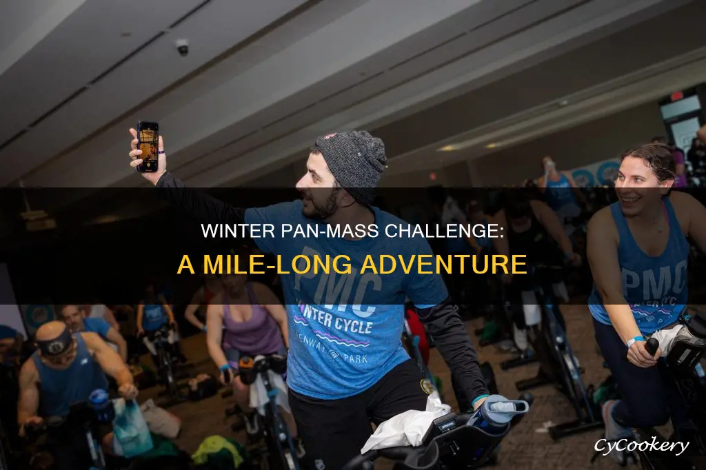 how manny miles is the winter pan mass challenge