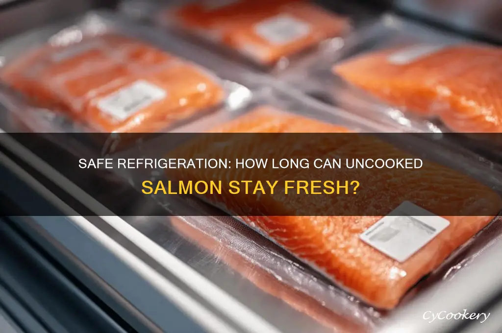 how mant days is safe to refrigerate uncooked salmon